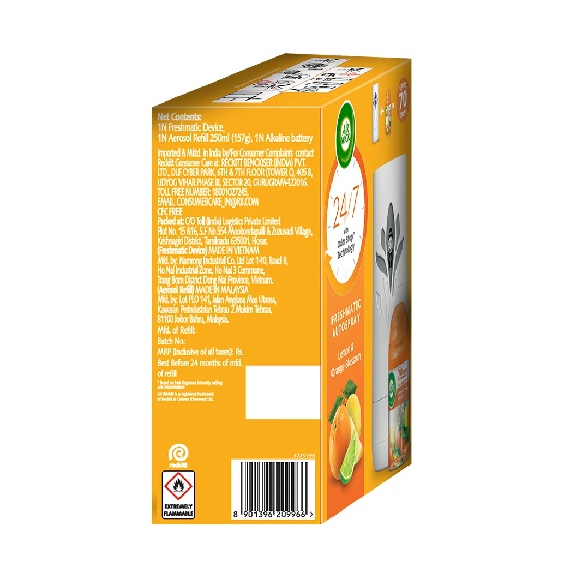 Air Wick Freshmatic Complete, Nagpur Narangi, Lemon & Orange Blossom