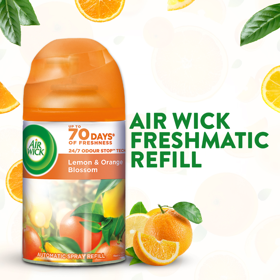 Air Wick Freshmatic Refill, Nagpur Narangi, Lemon & Orange Blossom