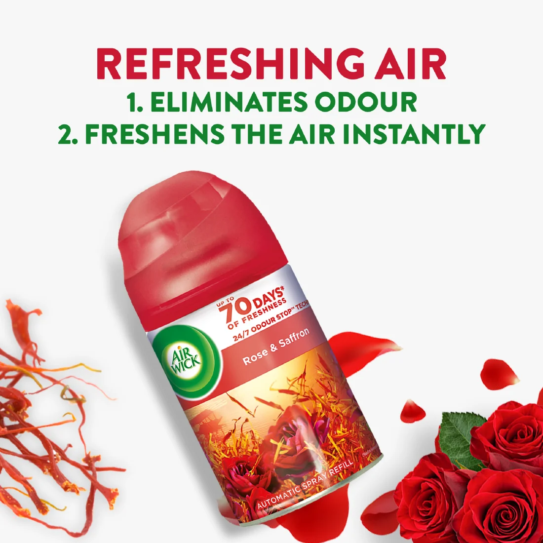 Air Wick Freshmatic Refill, Aromas of Kashmir, Rose & Saffron