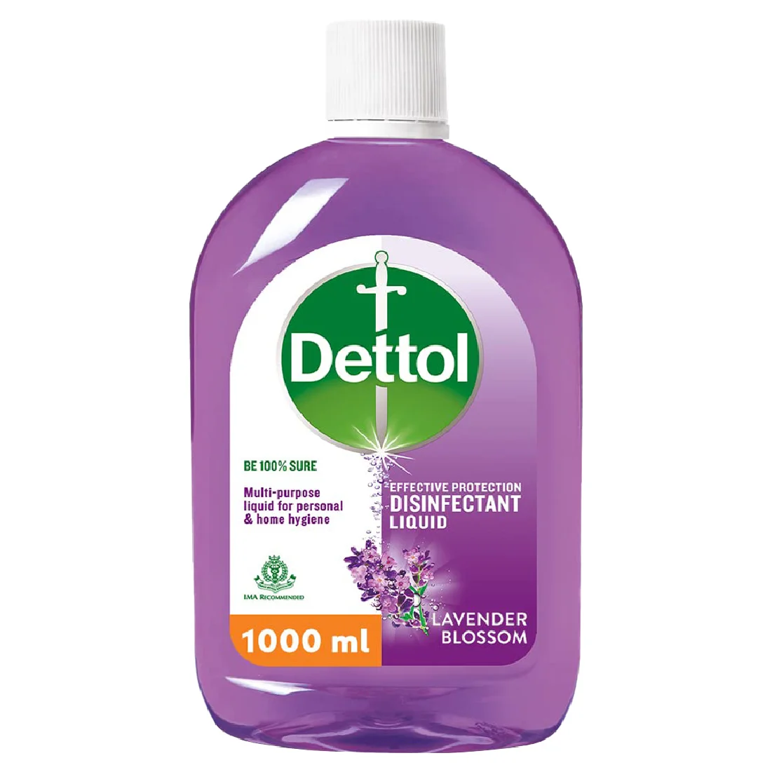 Dettol Disinfectant Liquid, Lavender, 1L