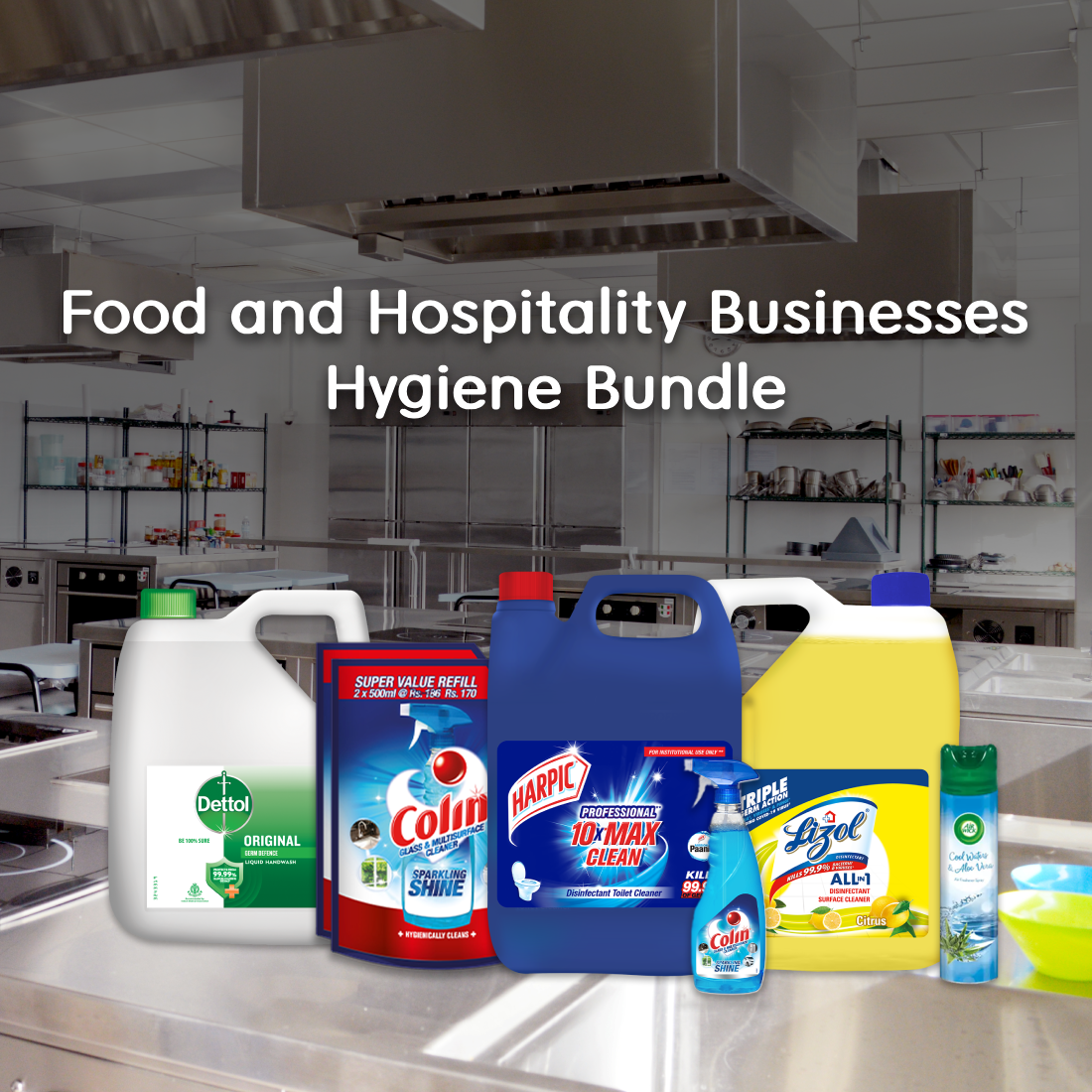 Food and Hospitality Businesses Hygiene Bundle
