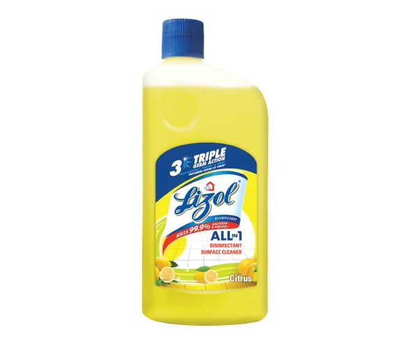 Lizol Disinfectant Surface Cleaner, Citrus, 975ml