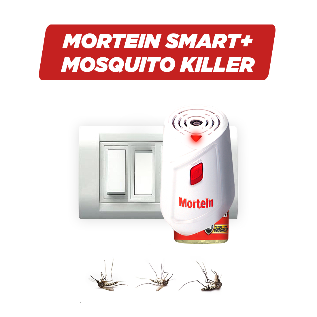 Mortein Liquid vaporizer insecticide Machine and Refill, 45ML