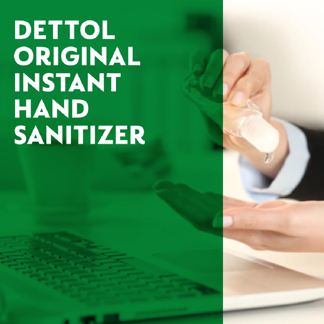 Dettol Hand Sanitizer, Original, 500ml