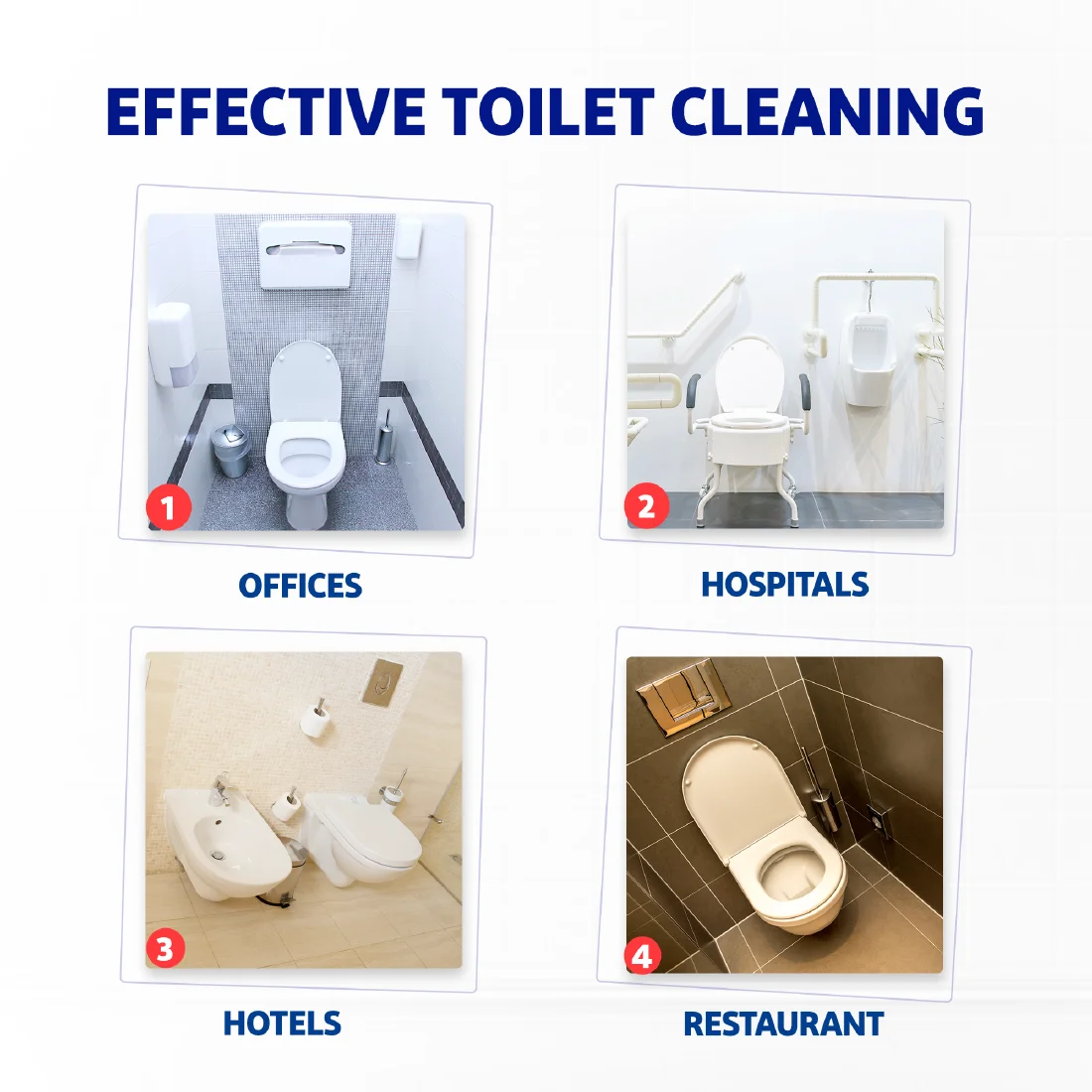 Harpic Disinfectant Toilet Cleaner, Marine, 1L